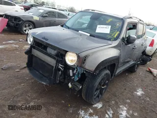 2016 Jeep Renegade Latitude with VIN ZACCJBBT5GPD37944, listed as a IAAI auction lot 41441463 with 103,429 mi miles. Bid and sale history available at carsss.com. Image 2.