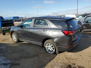 2023 Chevrolet Equinox LT with VIN 3GNAXUEG4PS185290, listed as a Copart auction lot 84938884 with 22,064 mi miles and Clean Title. Bid and sale history available at carsss.com. Image 2.