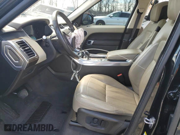 2018 Land Rover Range Rover Sport HSE with VIN SALWR2RV2JA189197, listed as a Copart auction lot 49468355 with 30,171 mi miles and Salvage Title. Bid and sale history available at carsss.com. Image 7.