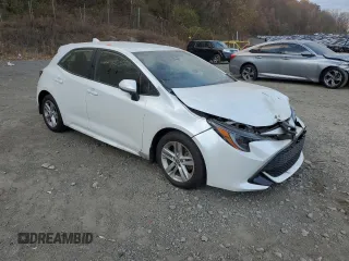 2021 Toyota Corolla Hatchback SE with VIN JTND4MBE5M3138073, listed as a Copart auction lot 79409024 with 52,645 mi miles and Salvage Title. Bid and sale history available at carsss.com. Image 4.