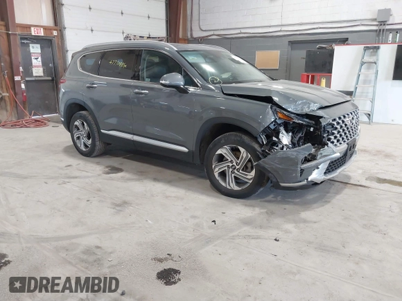 2022 Hyundai Santa Fe XRT with VIN 5NMS6DAJ4NH410362, listed as a IAAI auction lot 41775131 with 21,474 mi miles. Bid and sale history available at carsss.com. Image 1.