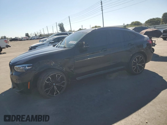 2020 BMW X4 M Competition z VIN 5YMUJ0C02L9C71775, wystawiony jako Copart lot #82163124 z przebiegiem 36 904 mil mil oraz Szkoda całkowita • Salvage title. Historia ofert i sprzedaży dostępna na DreamBid. Obrazek 1.