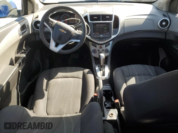 2020 Chevrolet Sonic LT with VIN 1G1JD5SB0L4143119, listed as a Copart auction lot 53456455 with 46,462 mi miles and Salvage title. Bid and sale history available at DreamBid. Image 8.