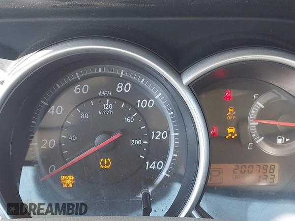 2010 Nissan Versa S with VIN 3N1BC1CP2AL377564, listed as a IAAI auction lot 41383636 with 200,798 mi miles and . Bid and sale history available at DreamBid. Image 7.