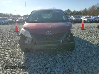 2012 Toyota Sienna with VIN 5TDKA3DC8CS016489, listed as a Copart auction lot 46416595 with 136,037 mi miles and Salvage Title. Bid and sale history available at DreamBid. Image 11.