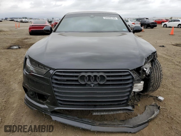 2017 Audi A7 Premium Plus with VIN WAUW3AFC2HN062584, listed as a Copart auction lot 54440163 with 80,486 mi miles. Bid and sale history available at carsss.com. Image 5.