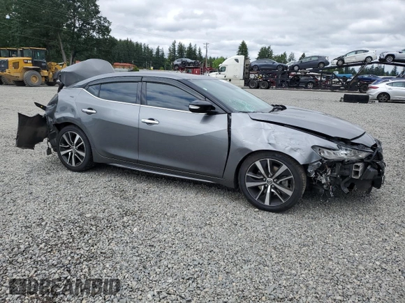 2021 Nissan Maxima SV with VIN 1N4AA6CV0MC504375, listed as a Copart auction lot 59573315 with 103,451 mi miles and Salvage title. Bid and sale history available at DreamBid. Image 4.