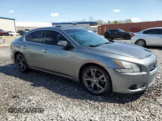 2014 Nissan Maxima S with VIN 1N4AA5AP3EC465054, listed as a Copart auction lot 50627765 with 172,932 mi miles and Salvage Title. Bid and sale history available at DreamBid. Image 4.