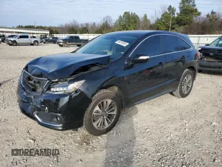 2018 Acura RDX w/Advance Pkg with VIN 5J8TB3H76JL003853, listed as a Copart auction lot 86019534 with 54,492 mi miles and Salvage Title. Bid and sale history available at carsss.com. Image 1.