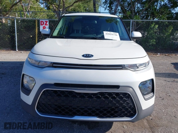 2021 Kia Soul S with VIN KNDJ23AU7M7737596, listed as a IAAI auction lot 42029726 with 36,743 mi miles. Bid and sale history available at carsss.com. Image 13.