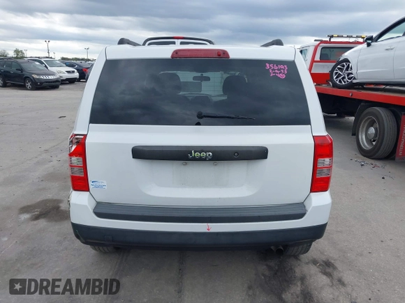 2015 Jeep Patriot Sport with VIN 1C4NJPBB1FD149769, listed as a IAAI auction lot 41601345 with 78,895 mi miles. Bid and sale history available at carsss.com. Image 16.