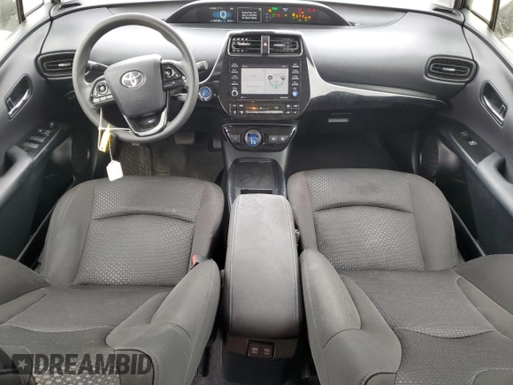 2021 Toyota Prius L Eco with VIN JTDKAMFU9M3146148, listed as a Copart auction lot 60747745 with 145,146 mi miles and Salvage title. Bid and sale history available at DreamBid. Image 8.