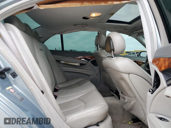 2005 Mercedes-Benz E-Class 3.2L with VIN WDBUF65J25A655040, listed as a Copart auction lot 87414674 with 147,847 mi miles and Salvage Title. Bid and sale history available at carsss.com. Image 11.
