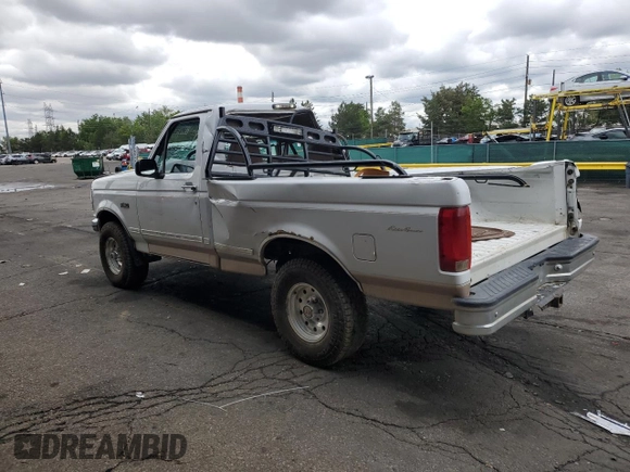 1996 Ford F-150 with VIN 1FTEF14Y2TLB39012, listed as a Copart auction lot 58576095 with 162,231 mi miles and Salvage title. Bid and sale history available at DreamBid. Image 2.