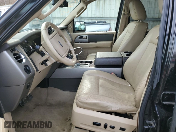 2014 Ford Expedition Max XLT with VIN 1FMJK1J51EEF32913, listed as a Copart auction lot 46832565 with 142,803 mi miles and Salvage title. Bid and sale history available at DreamBid. Image 7.