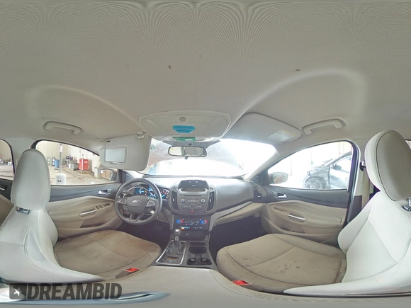 2017 Ford Escape SE with VIN 1FMCU0GD7HUE53039, listed as a Copart auction lot 51157025 with 89,216 mi miles and Salvage Title. Bid and sale history available at DreamBid. Image 16.
