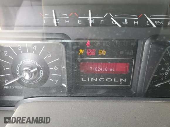 2007 Lincoln Navigator with VIN 5LMFU27517LJ00492, listed as a Copart auction lot 54771275 with 171,024 mi miles and Salvage title. Bid and sale history available at DreamBid. Image 9.