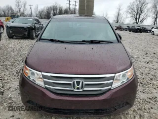 2012 Honda Odyssey EX-L with VIN 5FNRL5H61CB019702, listed as a Copart auction lot 51535585 with 185,737 mi miles and Clean Title. Bid and sale history available at DreamBid. Image 5.