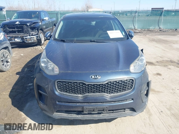 2018 Kia Sportage LX with VIN KNDPM3AC1J7453713, listed as a IAAI auction lot 41677259 with 165,792 mi miles and . Bid and sale history available at carsss.com. Image 12.
