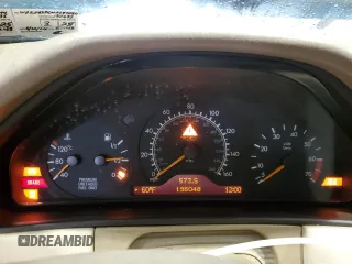 1998 Mercedes-Benz E-Class with VIN WDBJF65F6WA590094, listed as a Copart auction lot 72751984 with 196,048 mi miles and Salvage Title. Bid and sale history available at carsss.com. Image 9.