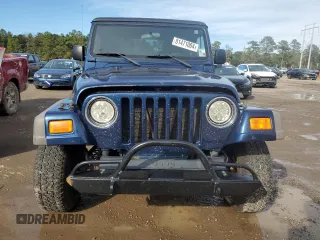 2005 Jeep Wrangler SE with VIN 1J4FA29S55P385703, listed as a Copart auction lot 81471004 with 131,065 mi miles and Salvage Title. Bid and sale history available at carsss.com. Image 5.