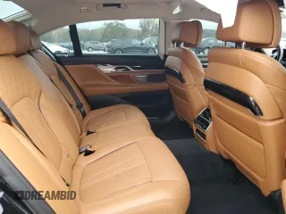 2019 BMW 7 Series M760i xDrive with VIN WBA7H6C51KG615276, listed as a Copart auction lot 79597234 with 39,195 mi miles and Salvage Title. Bid and sale history available at carsss.com. Image 10.