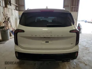 2024 Kia Telluride EX X-Line with VIN 5XYP3DGC1RG520082, listed as a Copart auction lot 53467105 with 20,251 mi miles and Salvage title. Bid and sale history available at DreamBid. Image 6.