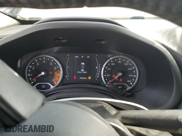 2018 Jeep Renegade Latitude with VIN ZACCJABB8JPH96958, listed as a Copart auction lot 55936825 with 72,678 mi miles and Non repairable. Bid and sale history available at DreamBid. Image 9.