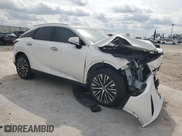 2023 Lexus RX 350 z VIN JTJCHMAA8P2002532, wystawiony jako Copart lot #44934595 z przebiegiem 13 756 mil mil oraz Szkoda całkowita • Salvage title. Historia ofert i sprzedaży dostępna na DreamBid. Obrazek 4.