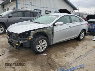 2012 Hyundai Sonata GLS with VIN 5NPEB4AC7CH481291, listed as a Copart auction lot 51923215 with 129,032 mi miles and Salvage Title. Bid and sale history available at carsss.com. Image 1.