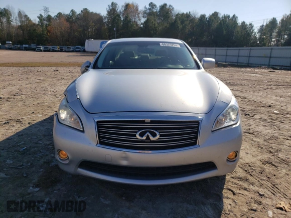 2013 Infiniti M37 with VIN JN1BY1AP9DM510965, listed as a Copart auction lot 80329254 with 119,103 mi miles and Salvage Title. Bid and sale history available at carsss.com. Image 5.