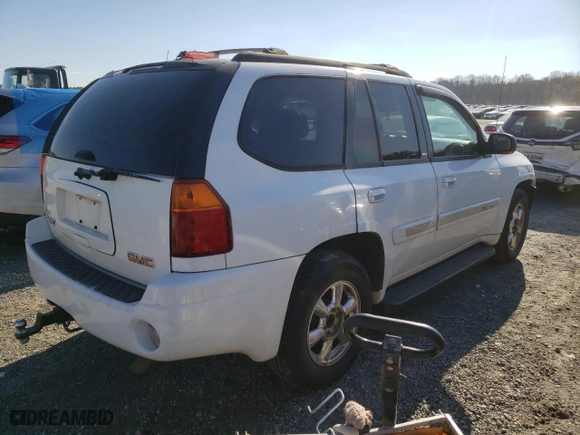 2003 GMC Envoy SLE with VIN 1GKDS13SX32242421, listed as a Copart auction lot 82654814 with 0 mi miles and Salvage Title. Bid and sale history available at carsss.com. Image 3.