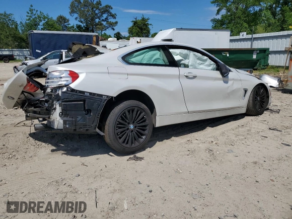 2015 BMW 4 Series 435i с VIN WBA3R1C55FK194700, выставлен на аукционе Copart как лот 53197794 с пробегом Не указан миль и Списание • Salvage title. История ставок и продаж доступна на DreamBid. Изображение 3.