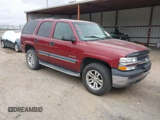 2002 Chevrolet Tahoe LS with VIN 1GNEK13V32J255209, listed as a IAAI auction lot 41845215 with 271,001 mi miles and . Bid and sale history available at DreamBid. Image 1.