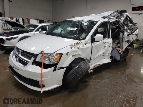 2017 Dodge Grand Caravan SXT with VIN 2C4RDGCGXHR600393, listed as a Copart auction lot 43470395 with Not Provided miles and Non Repairable. Bid and sale history available at DreamBid. Image 1.
