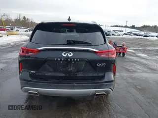 2019 Infiniti QX50 Essential with VIN 3PCAJ5M39KF112321, listed as a IAAI auction lot 41625297 with 82,032 mi miles and . Bid and sale history available at DreamBid. Image 16.