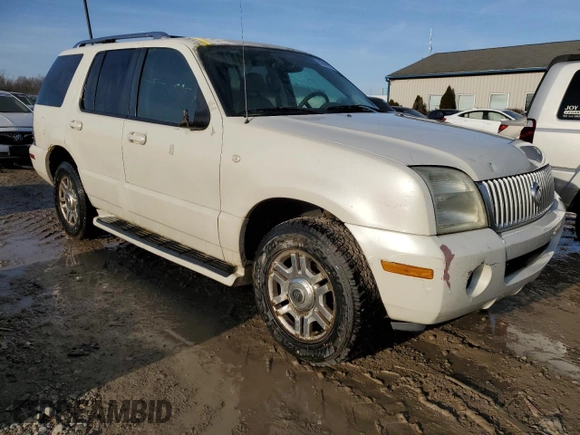 2004 Mercury Mountaineer Convenience z VIN 4M2DU86K64ZJ05716, wystawiony jako Copart lot #89380585 z przebiegiem 291 743 mil mil oraz Szkody całkowita. Historia ofert i sprzedaży dostępna na DreamBid. Obrazek 4.