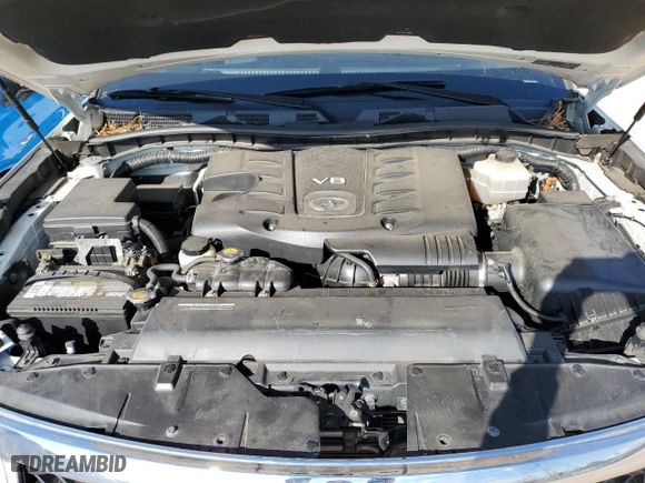 2017 Infiniti QX80 with VIN JN8AZ2NE7H9151634, listed as a Copart auction lot 82794044 with 126,549 mi miles and Salvage Title. Bid and sale history available at carsss.com. Image 11.
