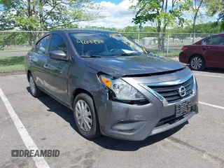2019 Nissan Versa SV with VIN 3N1CN7AP6KL872565, listed as a IAAI auction lot 42194591 with 86,504 mi miles and . Bid and sale history available at DreamBid. Image 6.