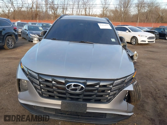 2022 Hyundai Tucson SEL with VIN 5NMJFCAE4NH060031, listed as a IAAI auction lot 41451874 with 57,228 mi miles and . Bid and sale history available at carsss.com. Image 18.