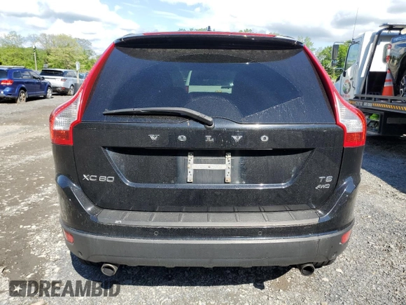 2012 Volvo XC60 3.0L with VIN YV4902DZ3C2262810, listed as a Copart auction lot 57364495 with 185,211 mi miles and Clean title. Bid and sale history available at DreamBid. Image 6.
