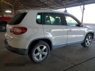 2010 Volkswagen Tiguan S with VIN WVGAV7AXXAW538127, listed as a Copart auction lot 42022225 with 116,008 mi miles and Clean title. Bid and sale history available at DreamBid. Image 3.