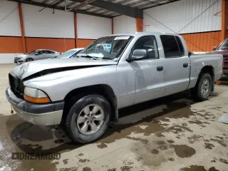 2003 Dodge Dakota Sport with VIN 1D7HL38N93S211272, listed as a Copart auction lot 86340074 with 356,331 mi miles and Salvage Title. Bid and sale history available at carsss.com. Image 1.