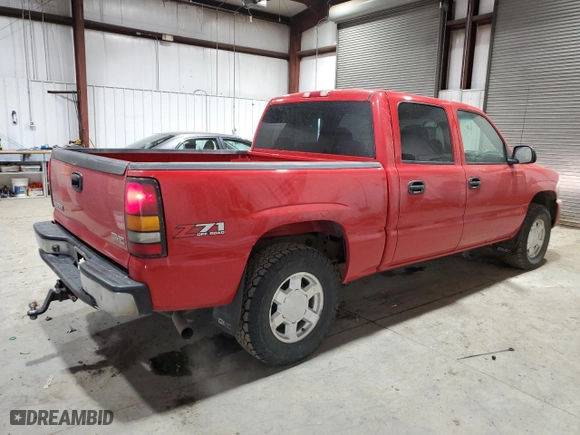 2004 GMC Sierra 1500 Crew Cab SLE with VIN 2GTEK13T741432865, listed as a Copart auction lot 46732035 with 217,022 mi miles and Clean Title. Bid and sale history available at carsss.com. Image 3.