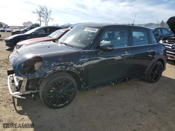 2023 MINI Hardtop 4 Door Cooper S with VIN WMW53DK06P2S83548, listed as a Copart auction lot 45999985 with 31697 miles and Salvage Title. Bid and sale history available at carsss.com. Image 1.