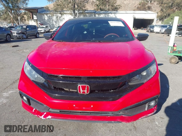 2019 Honda Civic Sport with VIN 2HGFC2F81KH538037, listed as a IAAI auction lot 41377964 with 72,560 mi miles and . Bid and sale history available at DreamBid. Image 13.