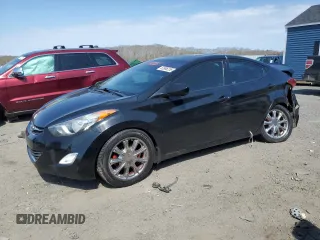 2013 Hyundai Elantra GLS with VIN 5NPDH4AE6DH235751, listed as a Copart auction lot 53986255 with 144,369 mi miles and Clean title. Bid and sale history available at DreamBid. Image 1.