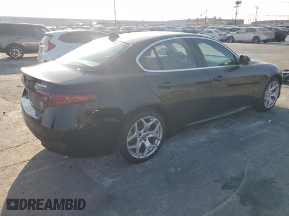 2019 Alfa Romeo Giulia Ti Sport with VIN ZARFAMBN2K7605032, listed as a Copart auction lot 76112464 with 63,046 mi miles and Salvage Title. Bid and sale history available at carsss.com. Image 3.