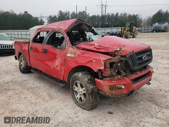 2005 Ford F-150 XLT with VIN 1FTPW14545KD00936, listed as a Copart auction lot 48127085 with 239,043 mi miles and Salvage Title. Bid and sale history available at carsss.com. Image 11.