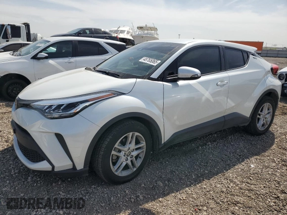 2022 Toyota C-HR XLE with VIN JTNKHMBX6N1134656, listed as a Copart auction lot 48765065 with 14,456 mi miles and Salvage Title. Bid and sale history available at carsss.com. Image 1.